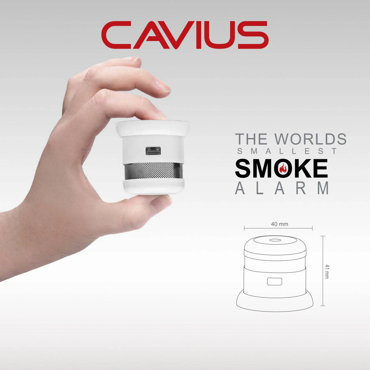 Rauchmelder Cavius INVISIBLE 5Y – Bild 3