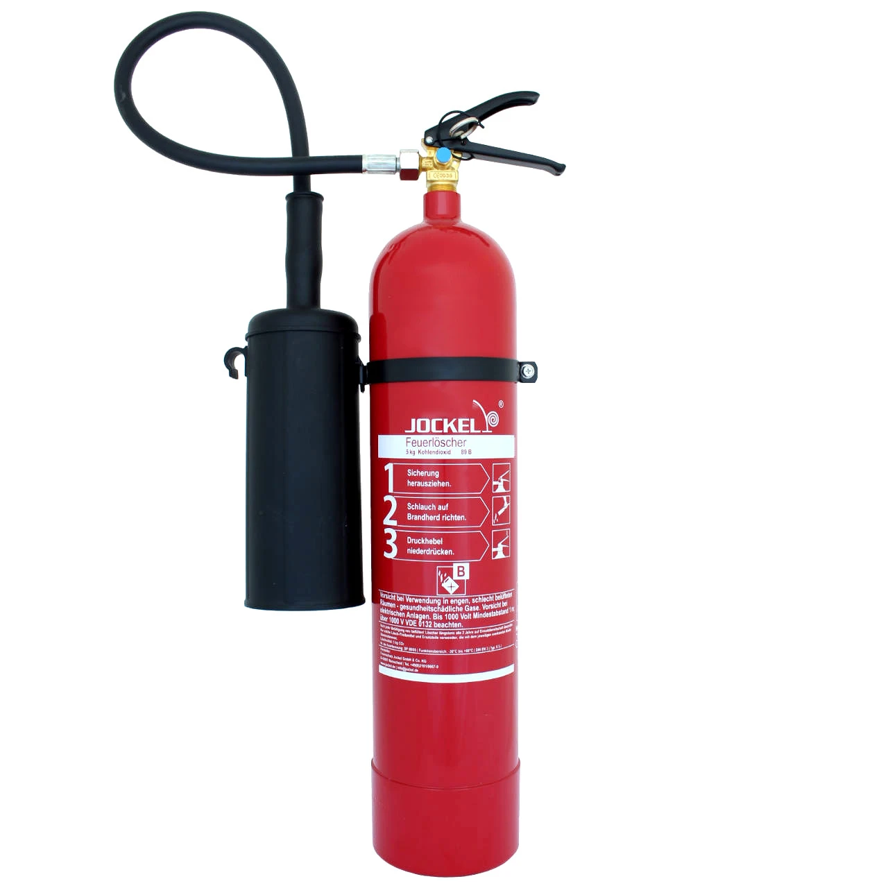 Jockel K 5 J CO2 Kohlendioxid Feuerlöscher 5 Kg – Bild 2