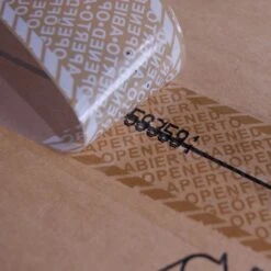 Sicherheitspaketband Braun