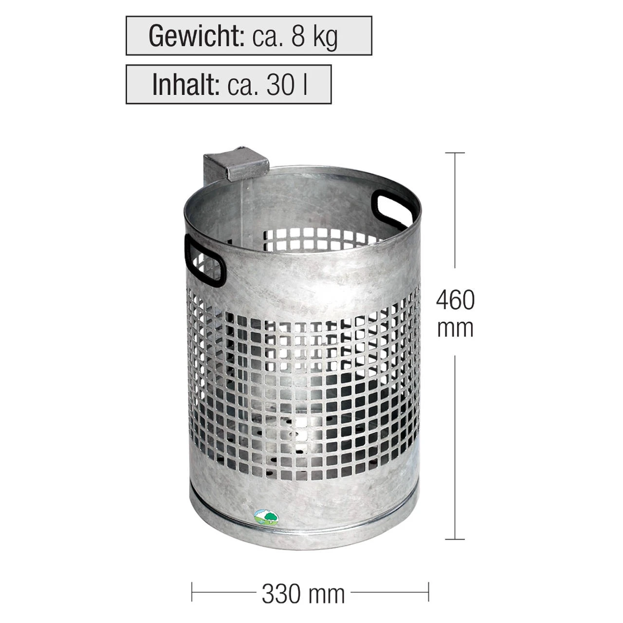 VAR Abfallsammler WR 3, 30 Liter – Bild 3