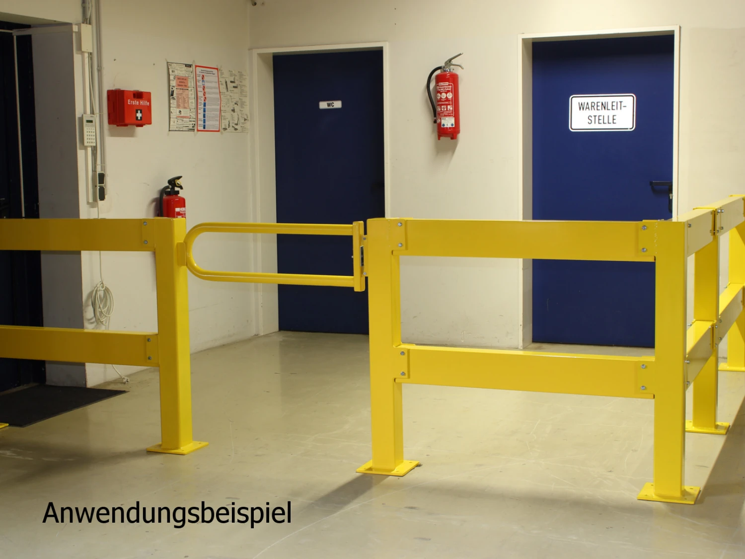 Endpfosten Für Sicherheitsgeländer Stahl – Bild 4