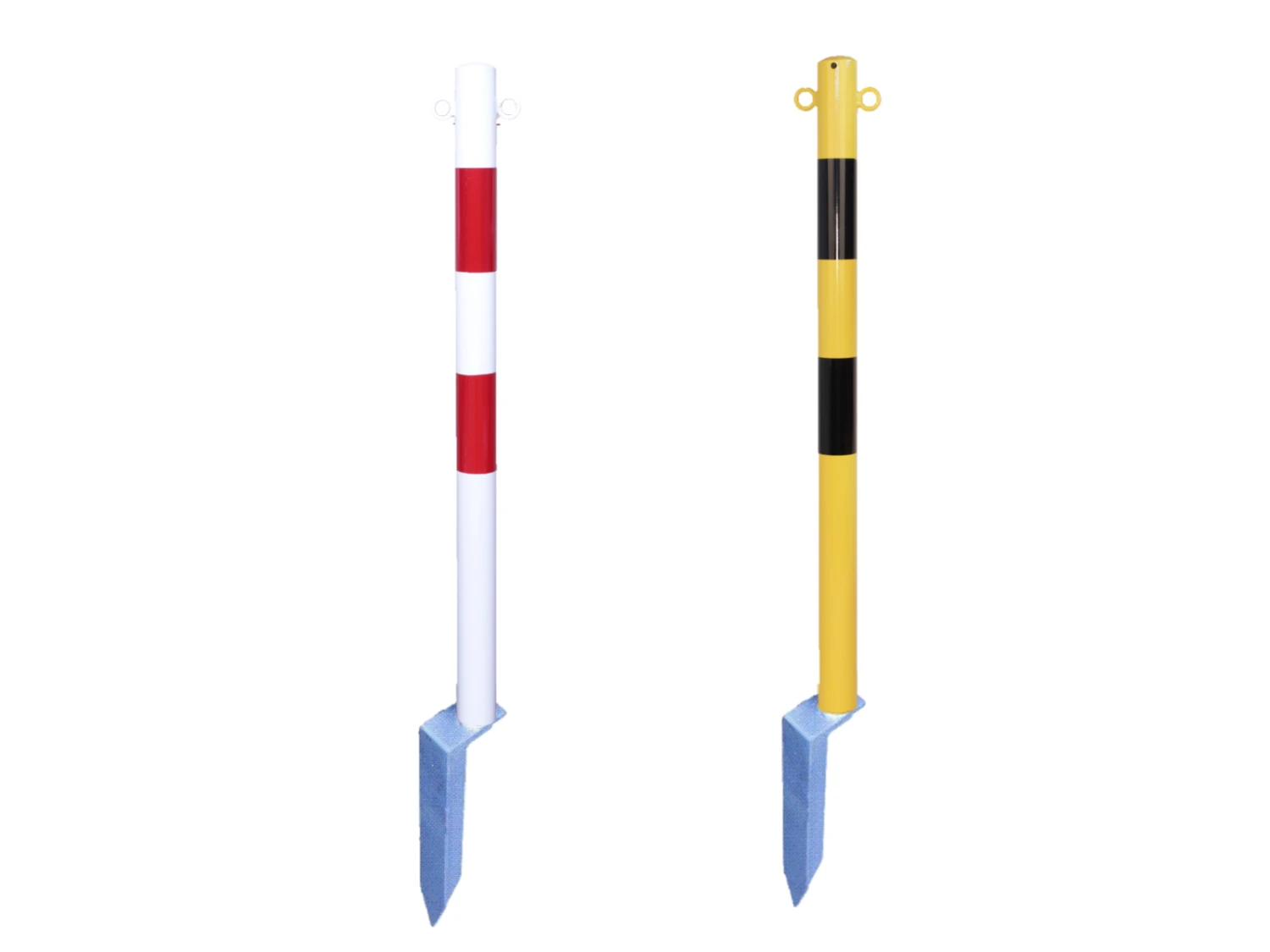 Kettenpfosten 1000 Mm Inkl. Einschlag-Bodenhülse