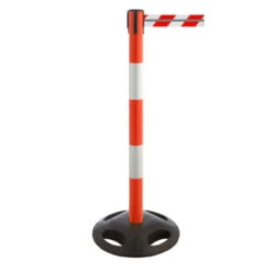 Gurtabsperrpfosten GLA 25 UTILITY Reflektierend