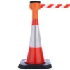 Leitkegel Mit Ausziehbarem Gurtband