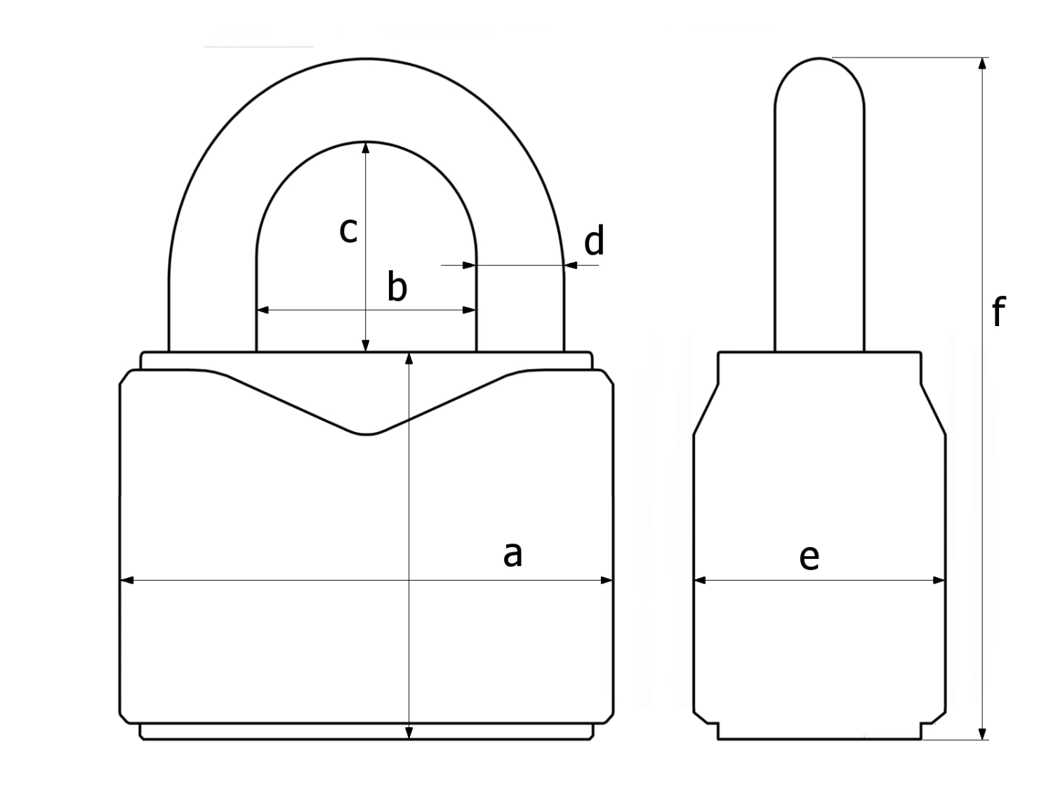 ABUS Granit 37/55 Vorhängeschloss – Bild 5