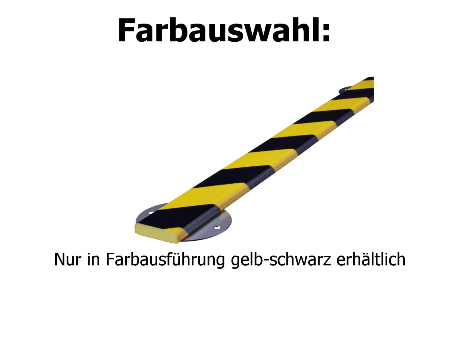 Flächenschutzprofil Knuffi® Typ F, Anschraubbar – Bild 3
