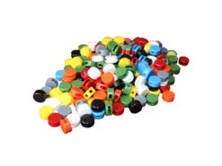 Kunststoffplomben 12 Mm - 1000 Stück, Farbe Nach Wahl