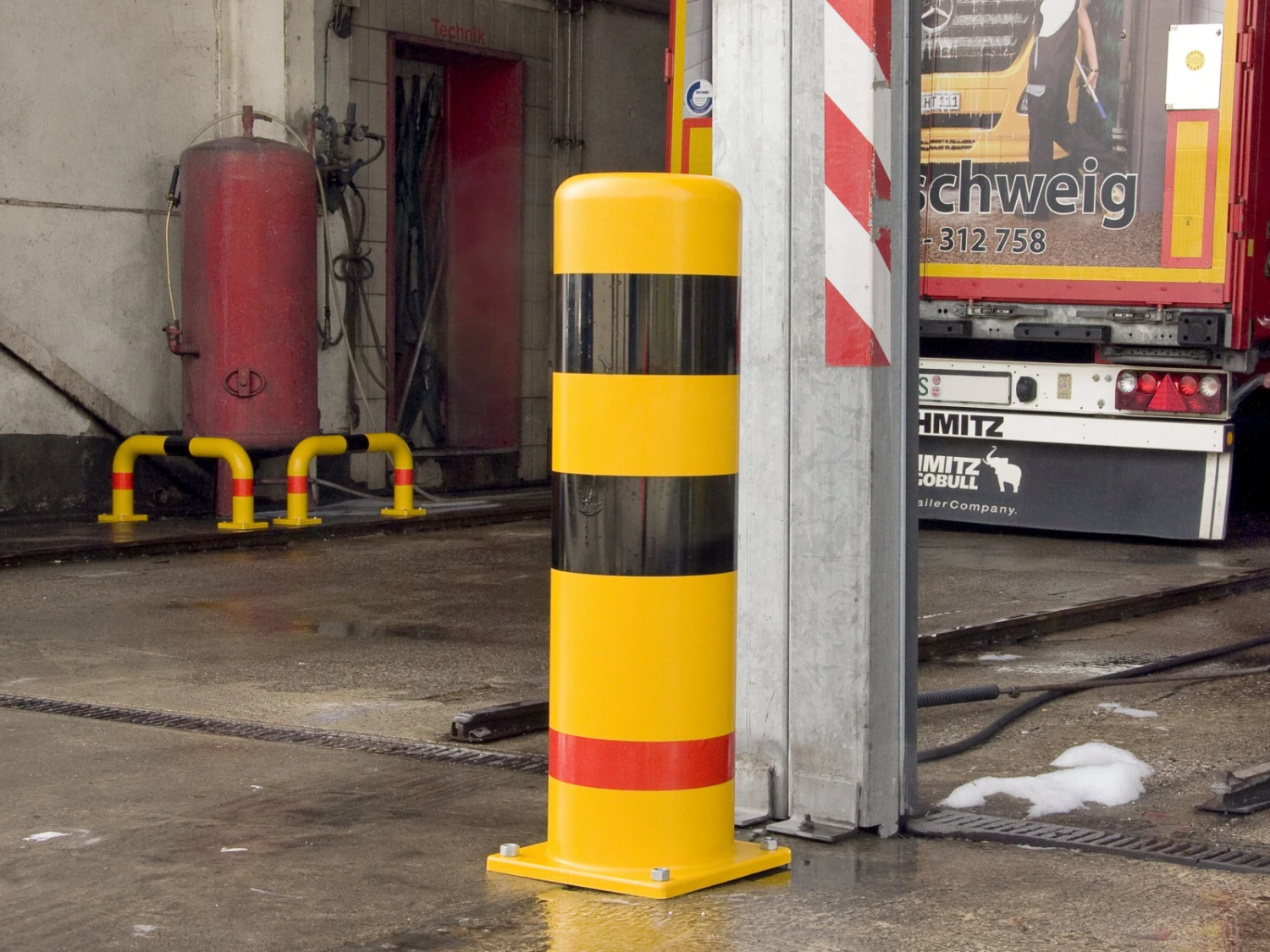 Rammschutzpoller Rambowl® Aus Vollkunststoff – Bild 2