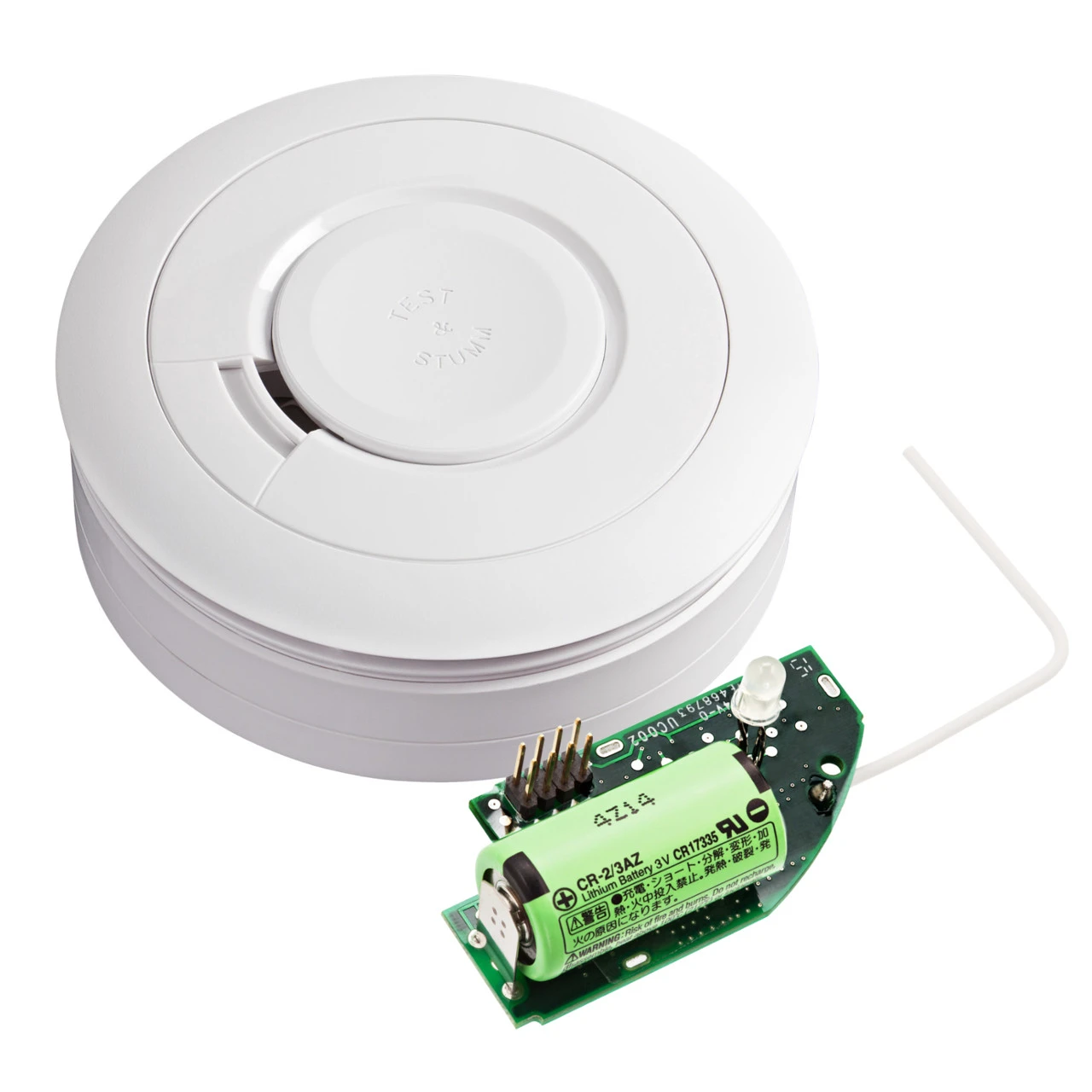 Funkrauchmelder Ei Electronics Ei650W Inkl. Funkmodul Ei600MRF