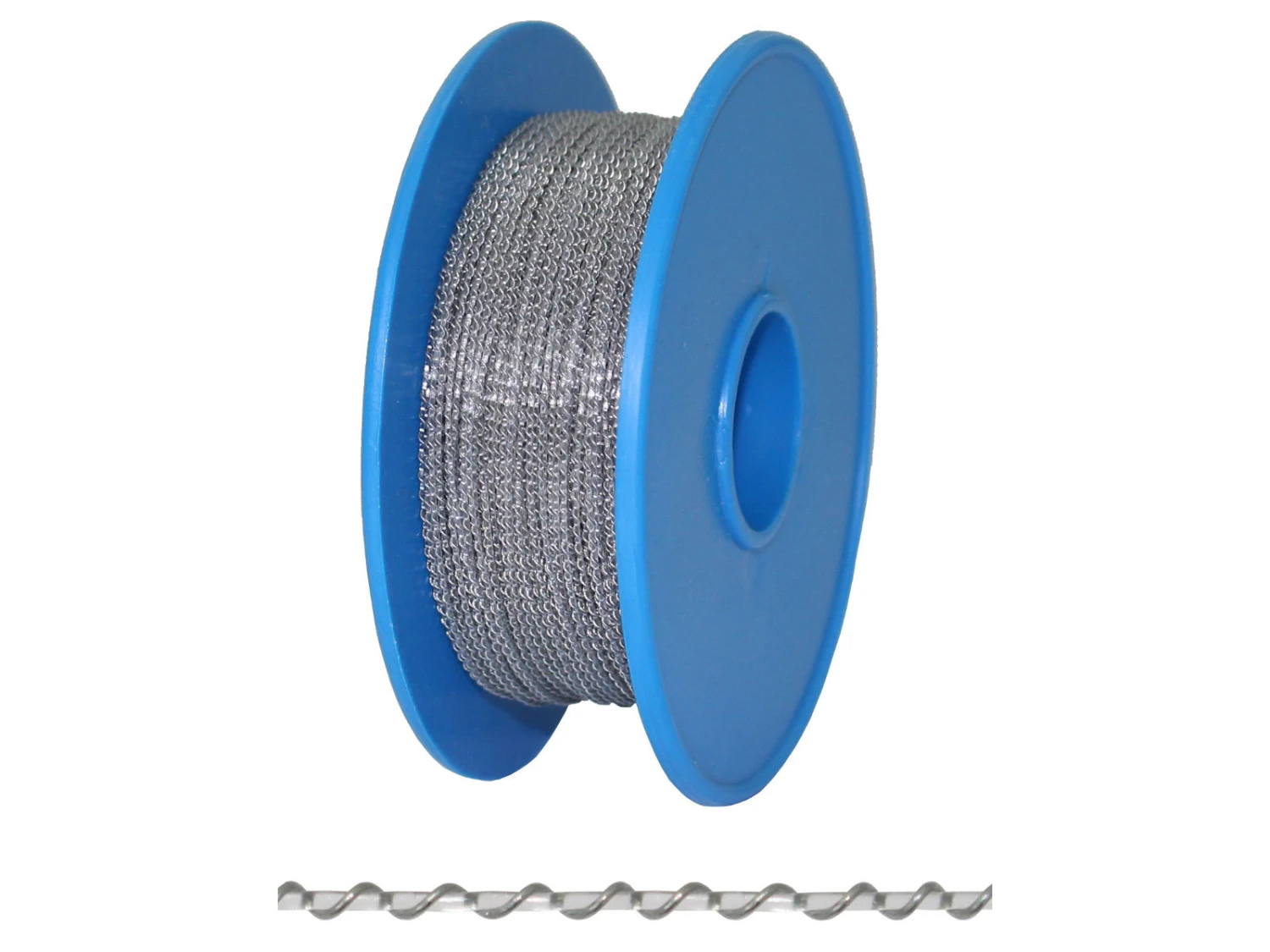 Plombendraht Perlon Nirosta 0,50x0,30mm (Spule à 100m) – Bild 2