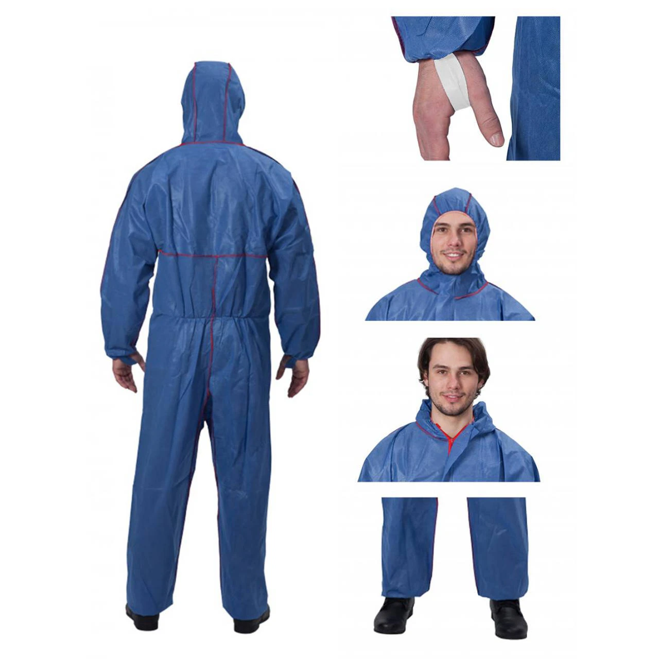 Schutzanzug MULTI TEC, Kategorie III, Typ 5/6 – Bild 3