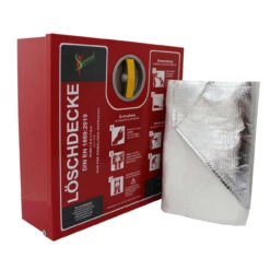 Löschdecke SQS 180 X 160 Cm Inkl. Löschdeckenbehälter