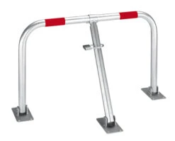 Parkplatzbügel Friedlin, Umlegbar