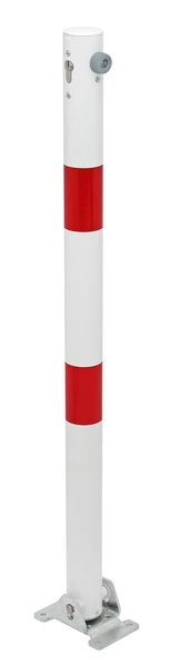 Absperrpfosten Klappy, Umlegbar, Mit Profilzylinderschloss