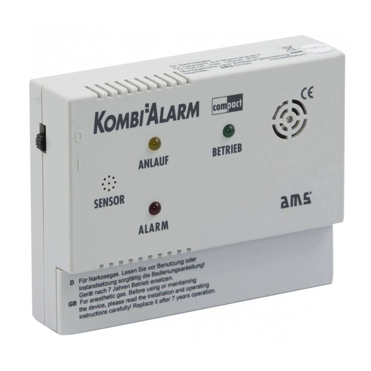 Gasmelder AMS KOMBIALARM Compact 12 V DC