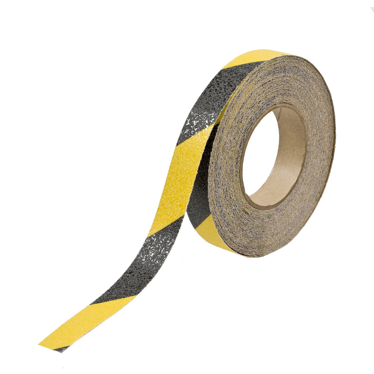 Antirutschband Selbstklebend, Schwarz-gelb Gestreift 18 M Rolle