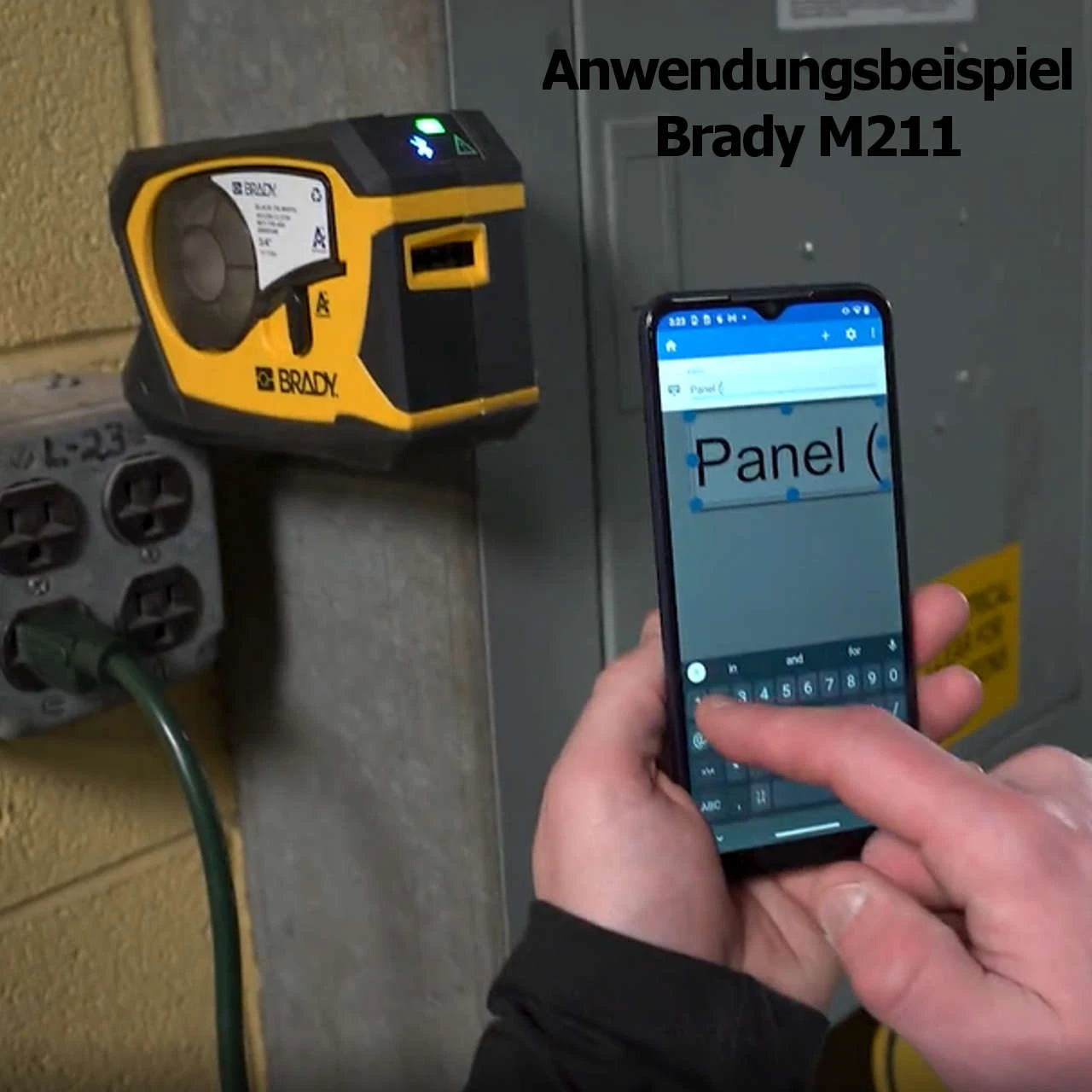 Magnethalter Für Brady M210 Und M211 Etikettendrucker – Bild 4