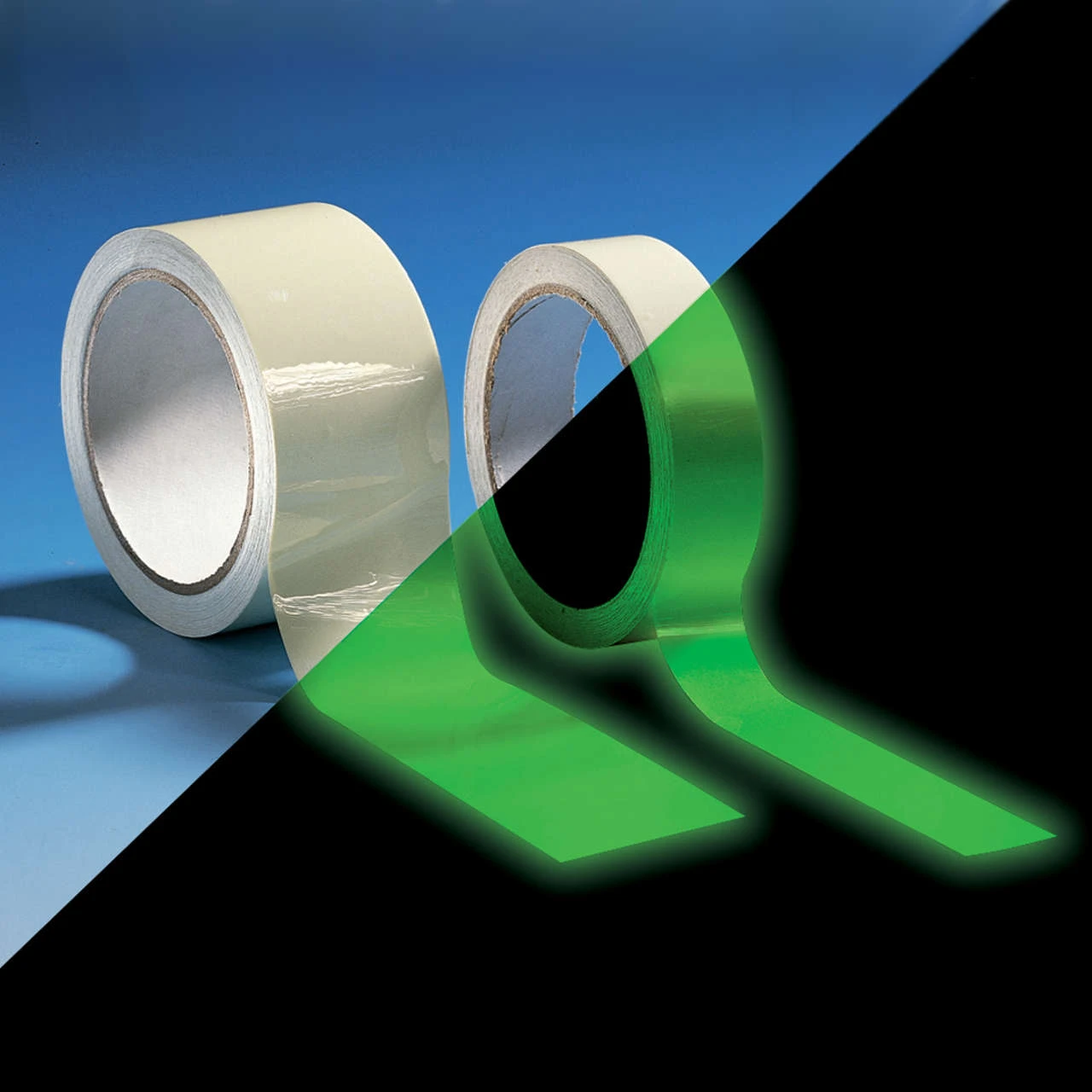 Langnachleuchtendes Markierungsband 9 M Rolle, Klasse A