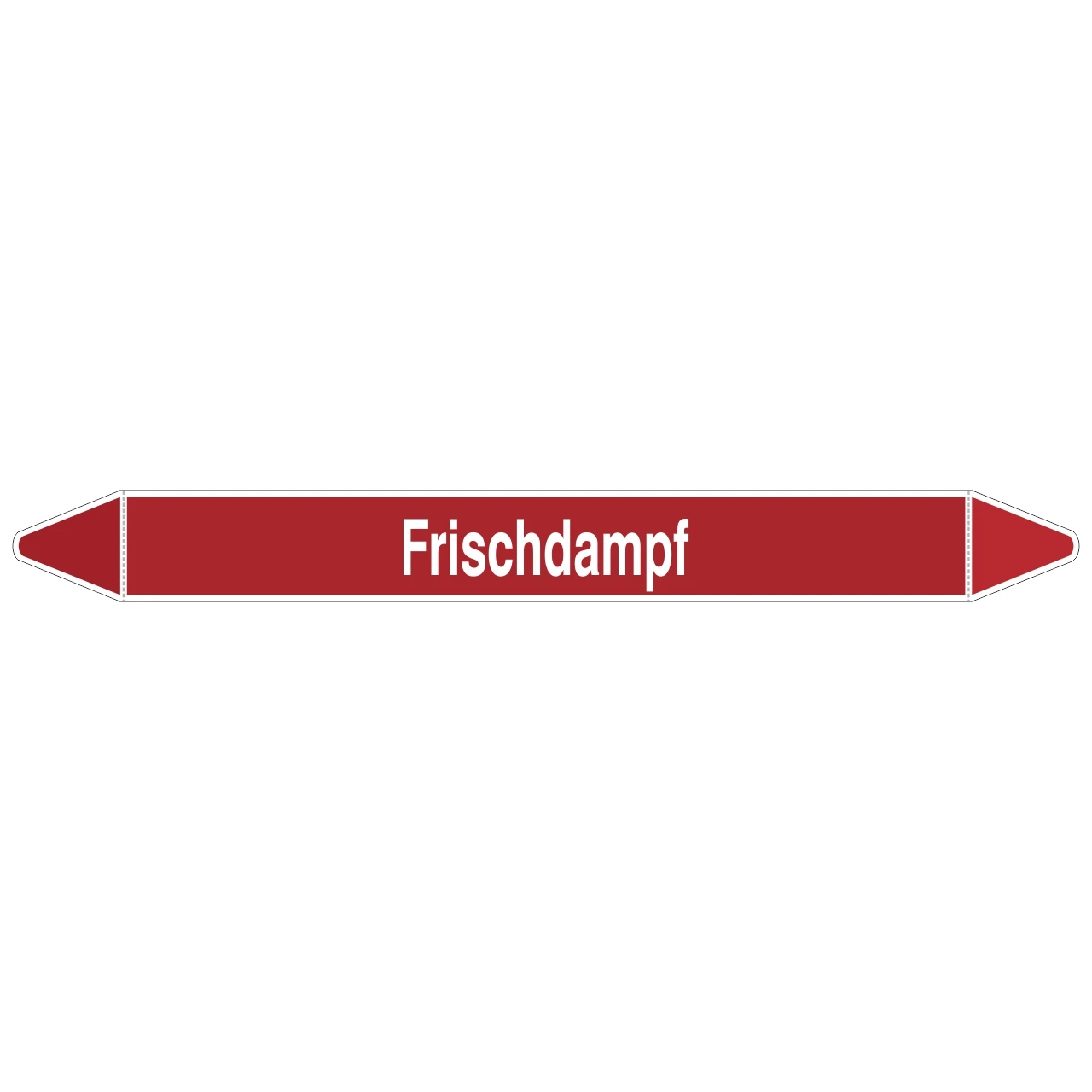 Brady Rohrmarkierer Mit Text Frischdampf