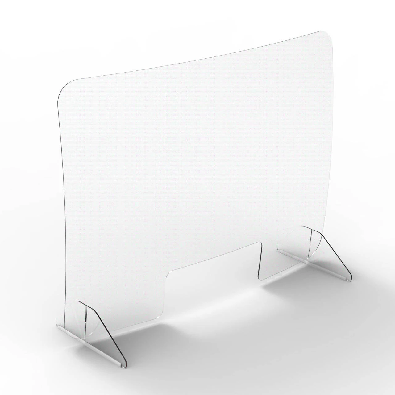 Mobile Infektionsschutzscheibe Mit Standfuß – Bild 2