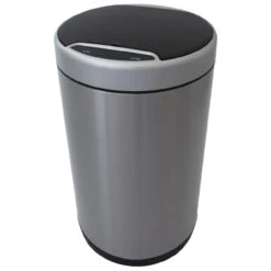 TKG Abfallbehälter Sensor Bin, 12 L Edelstahl, Berührungsloses Öffnen