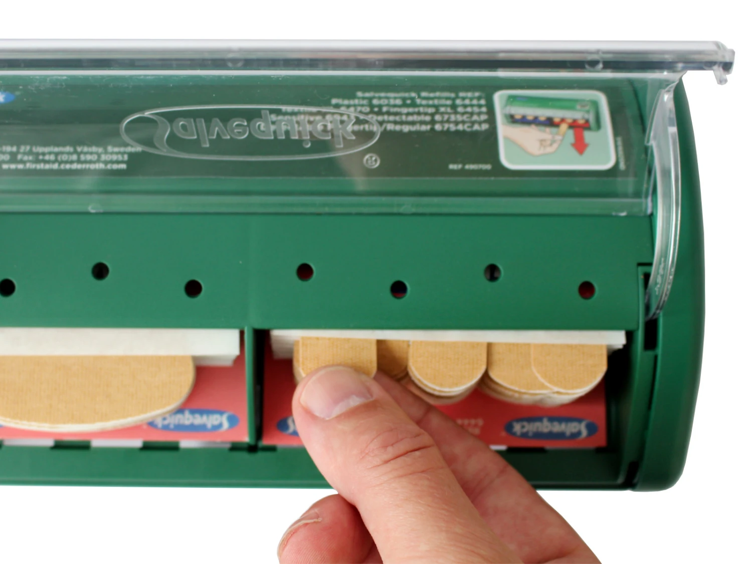 Pflasterspender Salvequick® Mit 2 Pflastersets – Bild 2