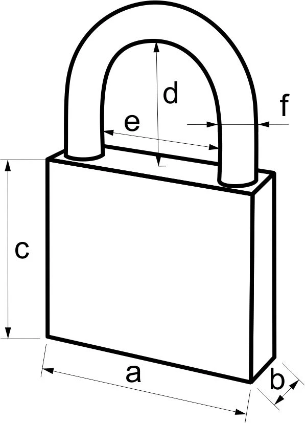 Vorhängeschloss GAMA PRO 70 RS – Bild 4