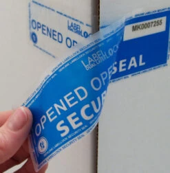 LabelLock Siegeletiketten Mit Rückstand