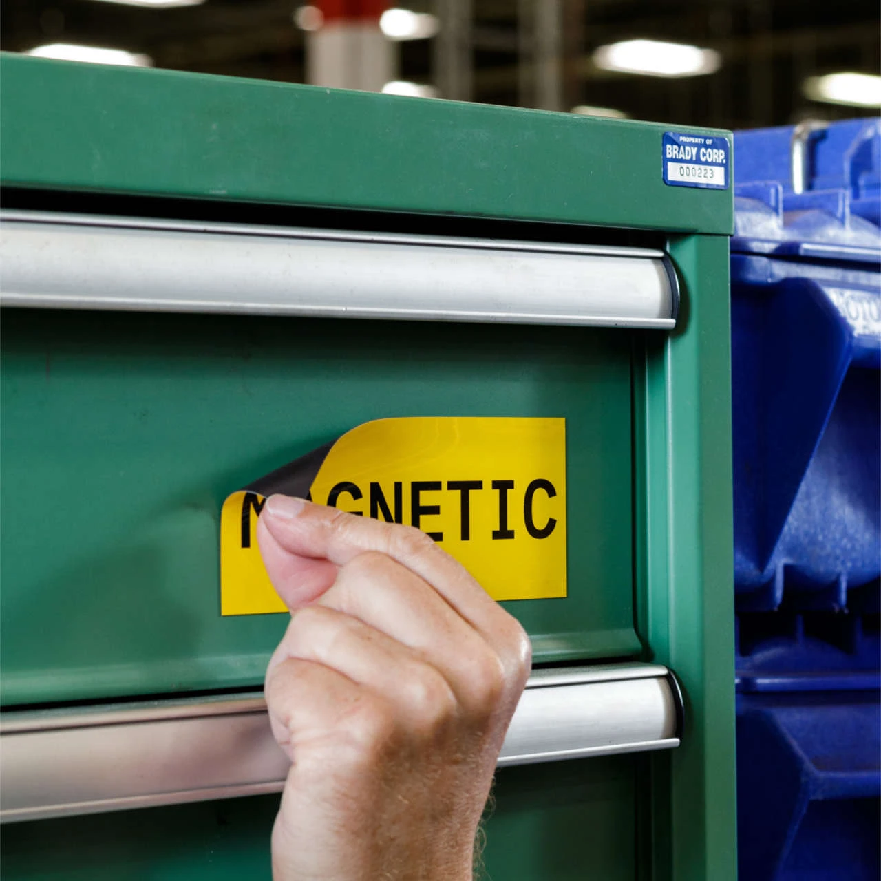 Brady Bedruckbares Magnetband B-509 Für BBP3x Drucker