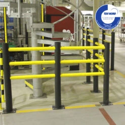 Modulares Sicherheitsgeländer DELTA Aus Flexiblem Spezialkunststoff