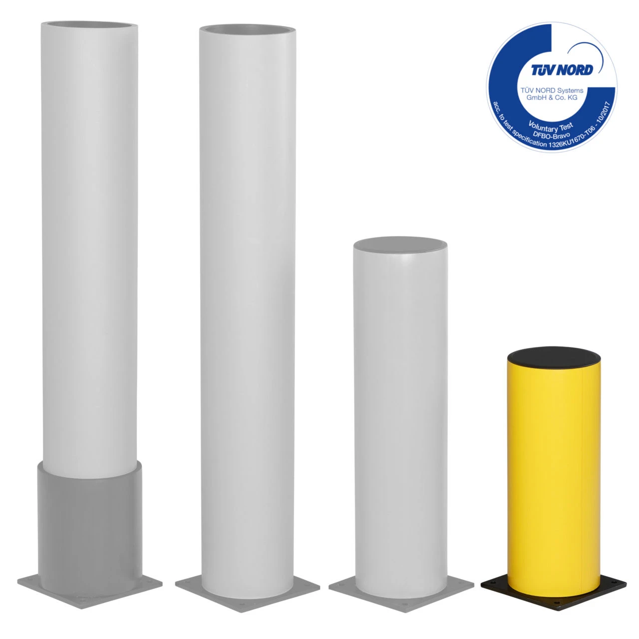 Rammschutzpoller BRAVO Aus Flexiblem Spezialkunststoff – Bild 2