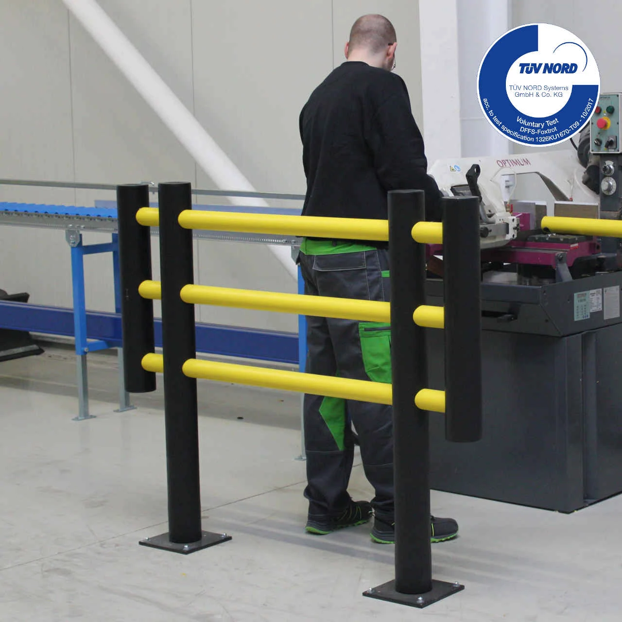 Maschinenschutzgitter FOXTROT Aus Flexiblem Spezialkunststoff