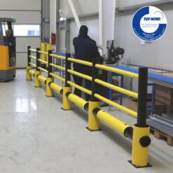 Verkehrsbarriere ECHO PLUS Aus Flexiblem Spezialkunststoff