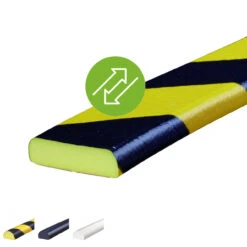 Flächenschutzprofil Knuffi® Typ F, Wiederverwendbar