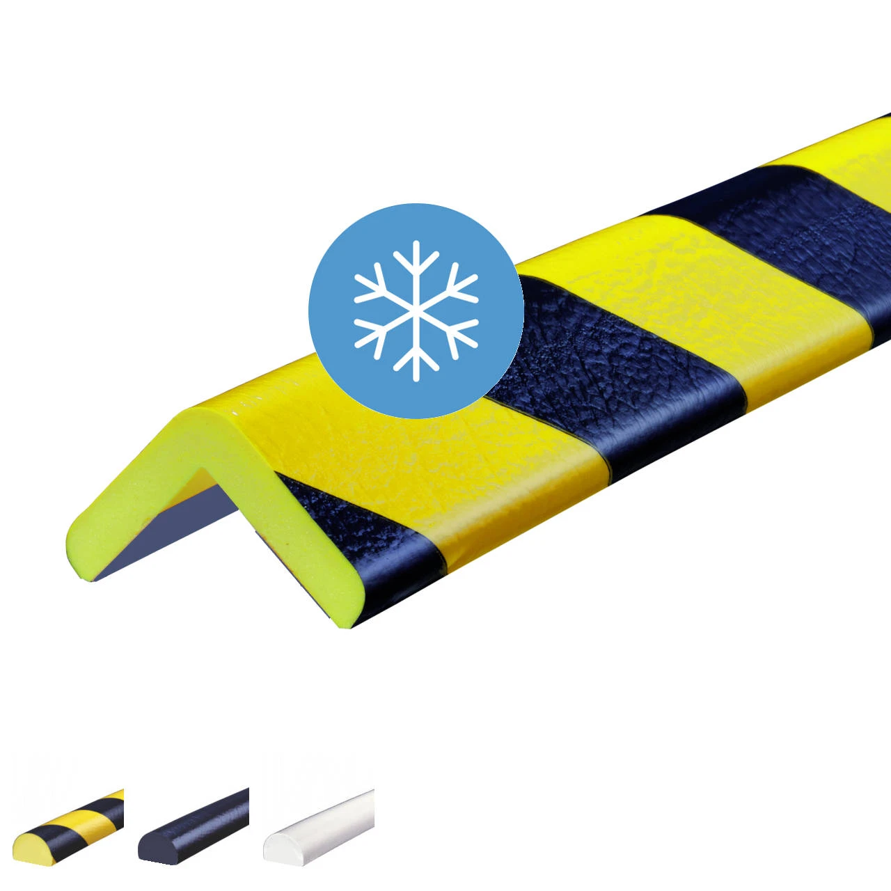 Eckschutzprofil Knuffi® Typ H, FROST, Selbstklebend