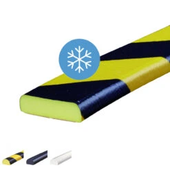 Flächenschutzprofil Knuffi® Typ F, FROST, Selbstklebend