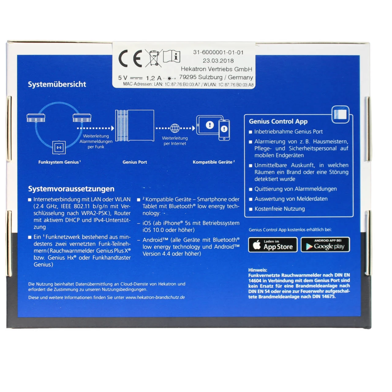 Hekatron Genius Port - Feueralarme überall Empfangen – Bild 6