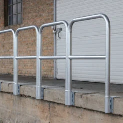 Laderampen-Geländer Rampenschutzbügel Zum Entnehmen