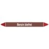 Brady Rohrmarkierer Mit Text Benzin Bleifrei