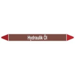 Brady Rohrmarkierer Mit Text Hydraulik Öl