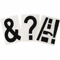 ToughStripe Bodenmarkierung Als Satzzeichen-Set