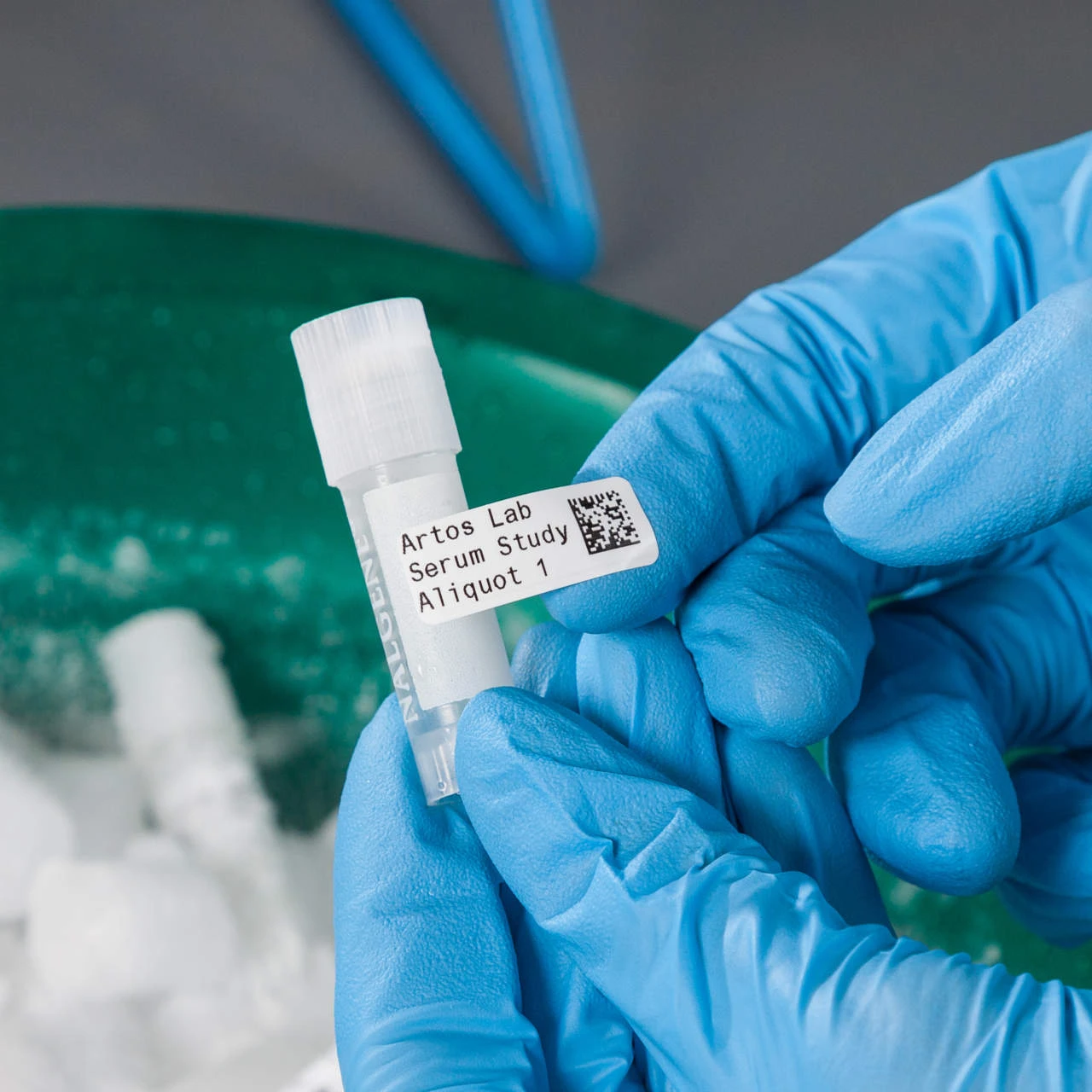 Brady FreezerBondz Polyester-Etiketten B-492 Weiß Matt Für Den BBP33 Drucker – Bild 2