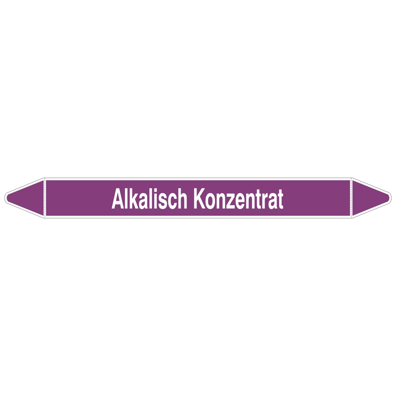 Brady Rohrmarkierer Mit Text Alkalisch Konzentrat