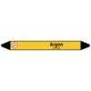Brady Rohrmarkierer Mit Text Argon - ACHTUNG