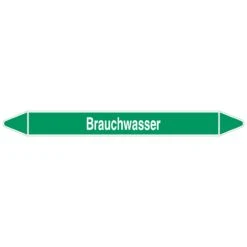 Brady Rohrmarkierer Mit Text Brauchwasser