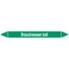 Brady Rohrmarkierer Mit Text Brauchwasser Kalt