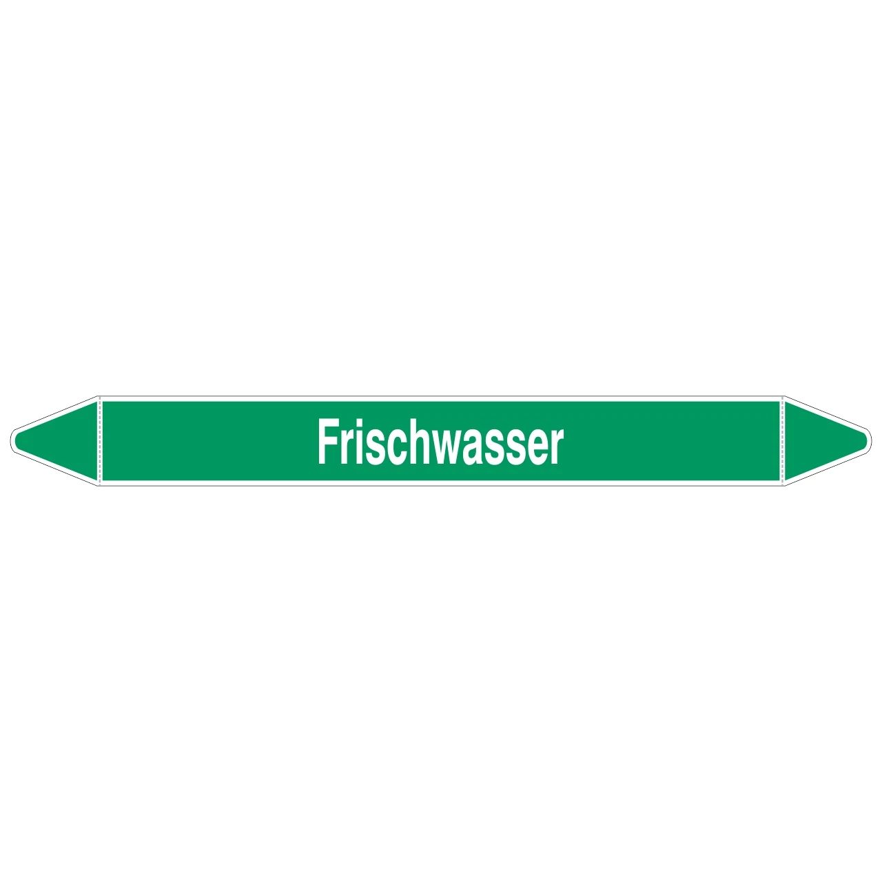 Brady Rohrmarkierer Mit Text Frischwasser