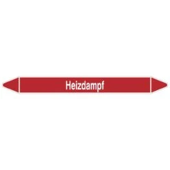 Brady Rohrmarkierer Mit Text Heizdampf