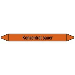 Brady Rohrmarkierer Mit Text Konzentrat Sauer