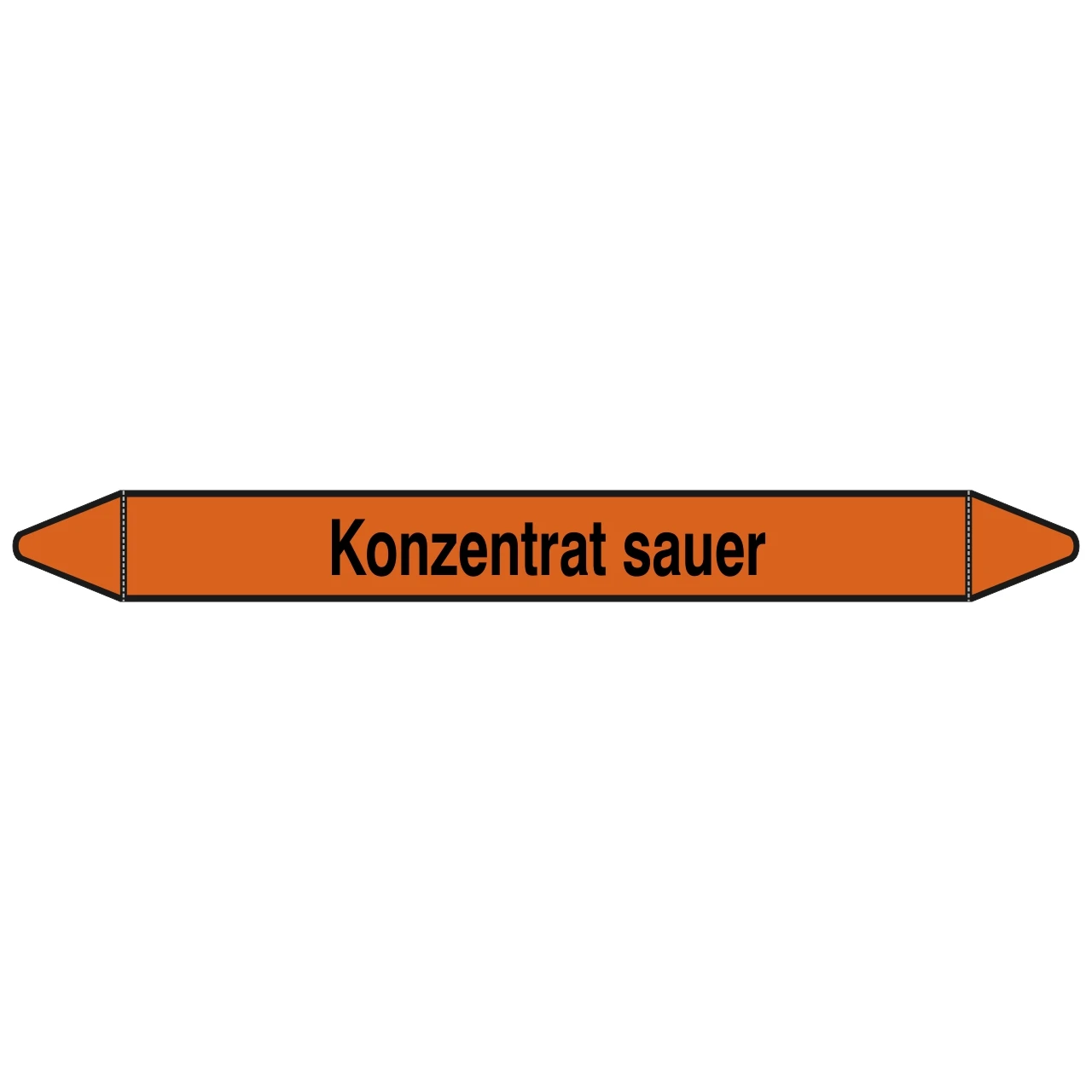 Brady Rohrmarkierer Mit Text Konzentrat Sauer